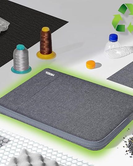 Hseok Laptop Case 15.6 Inch Sleeve, Shockproof Protective Water Repellent with Accessory Pocket,Compatible with Mac Pro 16 inch 2025-2019, Sleeve Bag for Most 15 15.6 16 Notebooks,L01G07