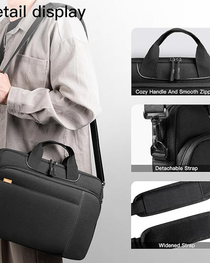 JETech Laptop Bag Case, Waterproof Computer Sleeve Cover Compatible with MacBook Air/Pro, Surface Book and Other Laptops