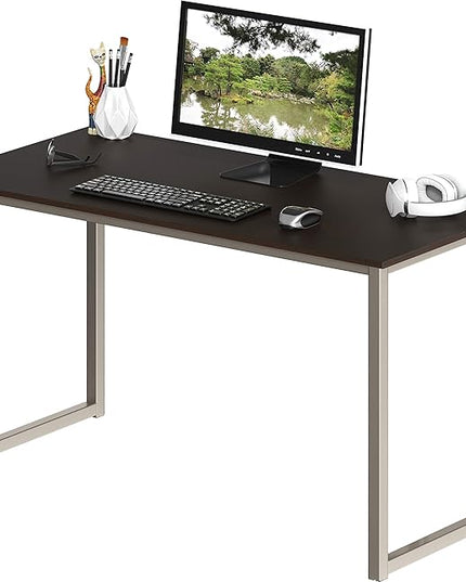 SHW Mission 40-Inch Home Office Computer Desk, Espresso