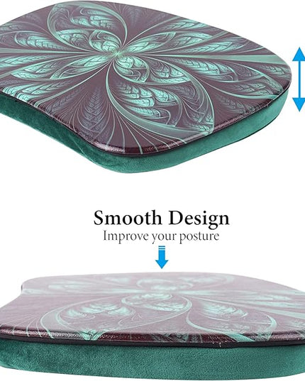 Jasenna Lap Laptop Desk - Portable Laptop Accessory with Pillow Cushion, Fits up to 15.6 inch Laptop, Media Slot, Micro-bead Cushion