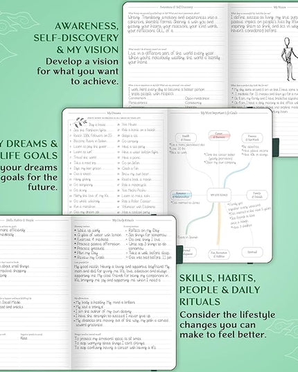 Legend Planner Hourly Schedule Edition – Deluxe Weekly & Daily Organizer with Time Slots. Time Management Appointment Book Journal for Work & Personal Life, Undated, A5 Hardcover – Dark Green Debossed