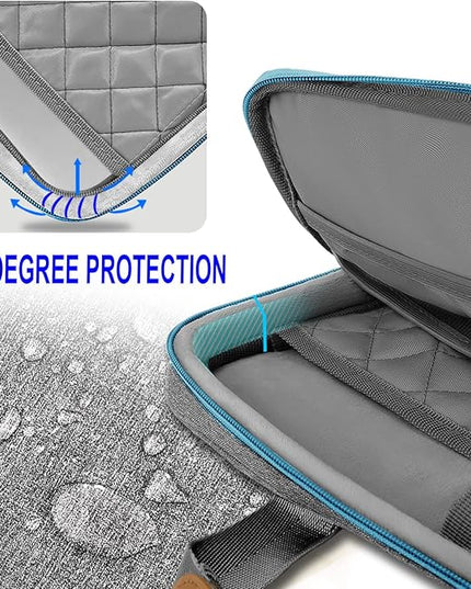 ZINZ Slim Expandable Laptop Case 15.6 Inch Sleeve Upgraded Protective Durable Recycled Carrying Case Compatible with MacBook 15" & 16" and Most 15" 15.6" 16" Notebook,L01G02