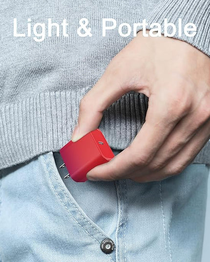 USB C Charger, iGENJUN 2-Pack Fast Charger with Foldable Plug, 20W Cube Charger for iPhone 16/16 Plus/16 Pro/16 Pro Max/15, Galaxy, Pixel 4/3, iPad/iPad mini, and More