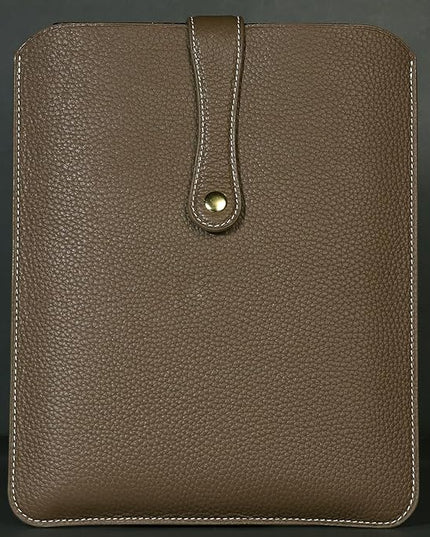 Laptop Sleeve Genuine Leather,Compatible with ipad pro 11 inch, Ipad Air 10.9 inch M2 2024,Air5/4 2022/2020 case, Compatible with ipad 10,accommodate Magic Keyboard，Galaxy Tab S9/S9 FE Bag