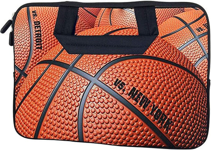 AMARY Chromebook Sleeve 11.6" 12" inch Laptop case Chromebook Bags MacBook air Sleeve Fit Apple MacBook Air HP DELL Lenovo Asus Samsung (Basketball)