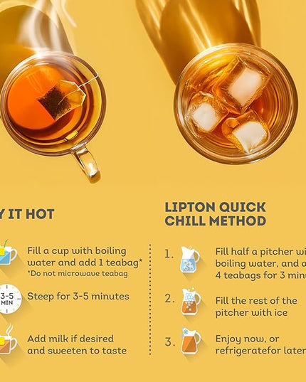 Lipton Yellow Label Finest Blend | Premium Black Tea | Indian Chai | Compatible for Milk | 450 Grams (Pack of 2)