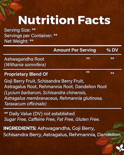 FreshDrinkUS, Ginseng 6 Treasures Kidney Tea, 30 Packs Of Super Kidney Cleanse Detox Tea For Men & Women, 100% Natural Roots & Berries | Caffeine-Free | Adaptogenic Blend for Energy, Wellness & Vitality Support