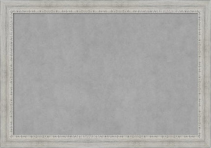 Amanti Art White Framed Magnetic Board 28x40 Large Vision Board for use with Magnets, 100% Metal Sheet to Display Items as Office Decor or for Home Organization in mudroom, Kitchen or Kids Room