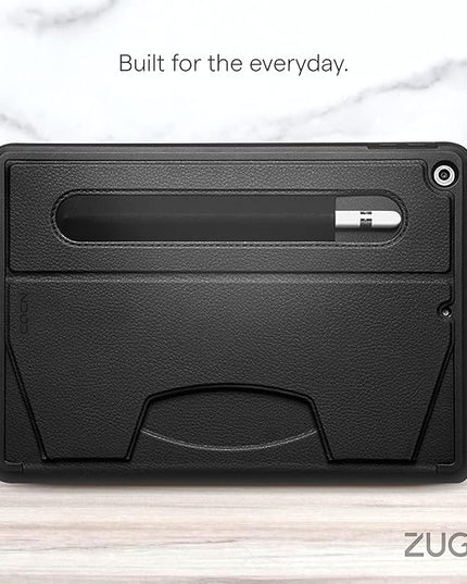 ZUGU Case for 10.2 Inch iPad 9th Generation Case 7th / 8th Generation (2021/2020/2019), Protective, Thin, Sleek Design, Magnetic Stand, Sleep/Wake Cover, Magnetic Cover, Red