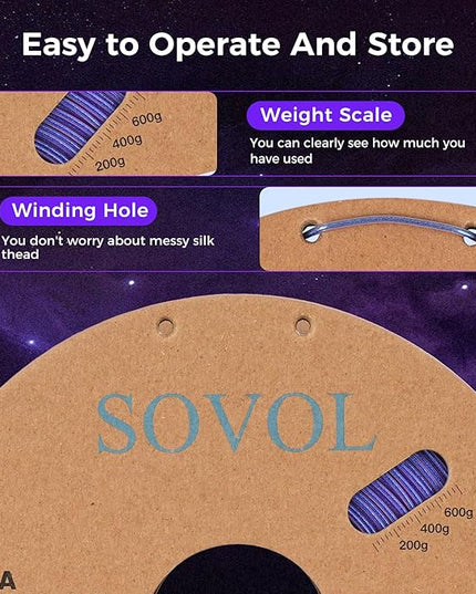 Sovol Silk PLA Filament with Blue Glitter 1kg 1.75mm, Color Changeable 3D Printer Filament 2.2lbs, Chameleon Shiny PLA Material +/-0.03mm, Shimmering 3D Printing Filament, Nebula Purple
