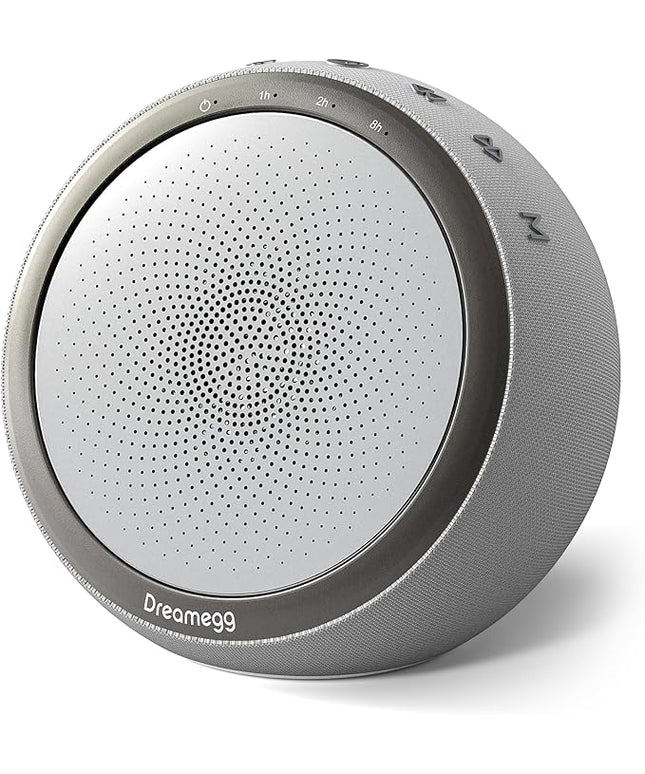 Dreamegg White Noise Machine for Adults - 10W Powerful Sound Machine with 29 Soothing Sounds, Noise Masking for Snoring, Traffic & Office Privacy, Ideal for Home, Travel & Deep Sleep