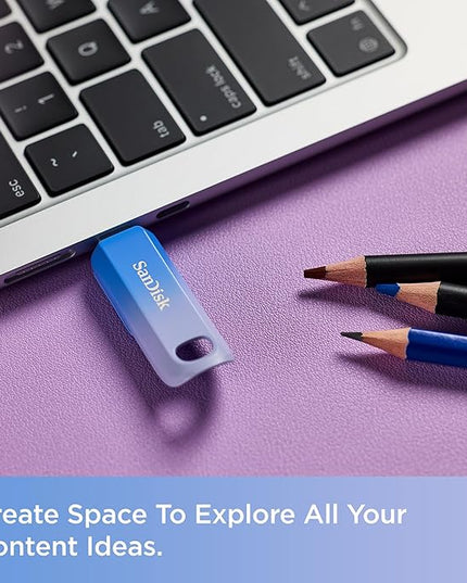 SanDisk 1TB Creator USB-C Flash Drive - Up to 400MB/s, USB Type-C – Compatible with Laptops and Tablets- 3 Months of Adobe Lightroom Included - SDCZ75C-1T00-G46