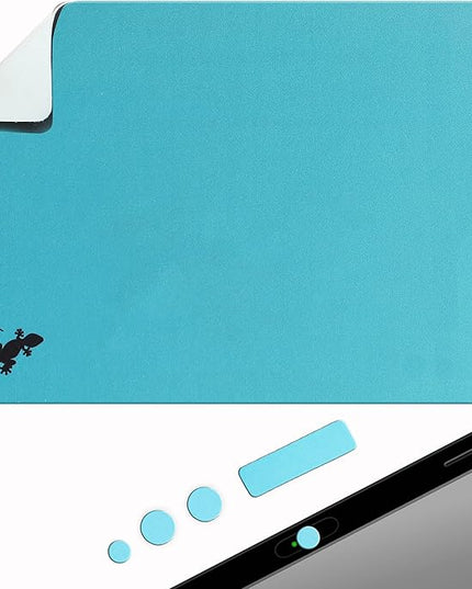 Mouse Pad Adhesive Bottom - Peel and Sticks to Any Surface - Travel Large Size - Portable (XL - Blue)