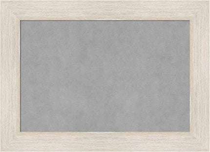 Amanti Art White Framed Magnetic Board 21x29 Medium Vision Board for use with Magnets, 100% Metal Sheet to Display Items as Office Decor or for Home Organization in mudroom, Kitchen or Kids Room