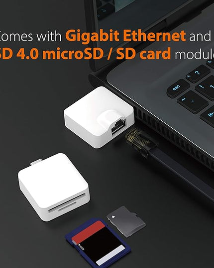 j5create 9 in 1 USB-C Hub-SuperSpeed+Gen 2 Type C Adapter w/Ethernet, microSD/SD 4.0, 4K HDMI, USB-C 3.1 Gen2 Port, PD 100W for MacBook Pro/Air, XPS, Chromebook & Other USB C Windows Laptops (JCD375)