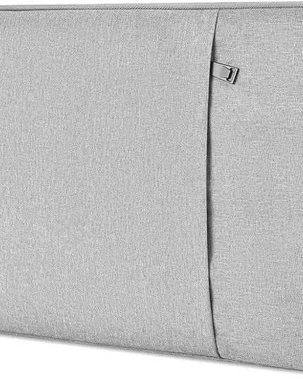 17 inch Laptop Sleeve Case for HP 17.3 Laptop, Pavilion 17, Envy 17, ASUS Vivobook 17, Acer Chromebook 17, Dell Inspiron 17, Lenovo IdeaPad 17, Water-Resistant 17.3 Computer Carrying Bag(Grey)