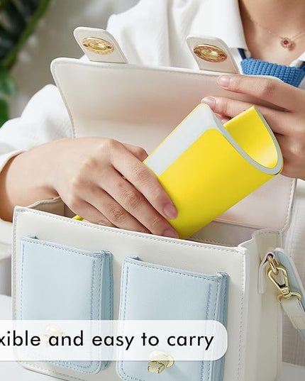 feela 36 Pack Soft Cover Journal Bulk, Lined Blank Travel Journal for Women Men Writing, Notebooks College Ruled for Work, Note Taking Notebook School Business Supplies, 8.2” x 5.5”, A5, Lemon Yellow