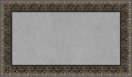 Amanti Art Black Framed Magnetic Board 17x29 Small Vision Board for use with Magnets, 100% Metal Sheet to Display Items as Office Decor or for Home Organization in mudroom, Kitchen or Kids Room