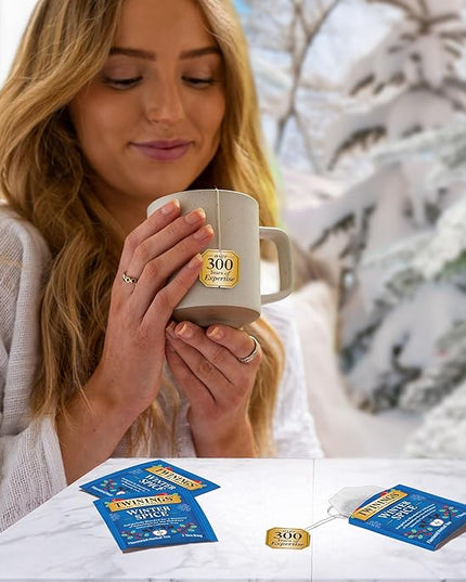 Twinings Winter Spice Herbal Tea Individually Wrapped, 20 Count (Pack of 6), Camomile, Apple, Cinnamon, & Clove, Caffeine-Free, Enjoy Hot or Iced, 120 Teabags