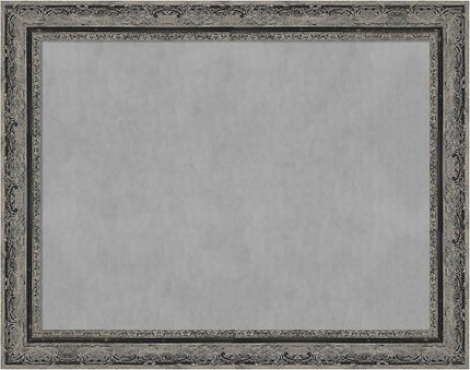 Amanti Art Black Framed Magnetic Board 22x28 Medium Vision Board for use with Magnets, 100% Metal Sheet to Display Items as Office Decor or for Home Organization in mudroom, Kitchen or Kids Room