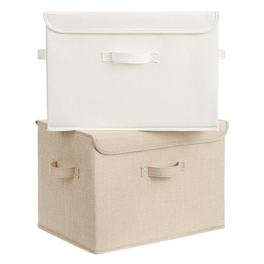 GRANNY SAYS Memory Keepsake Storage Box, Fabric Storage Bins with Lids