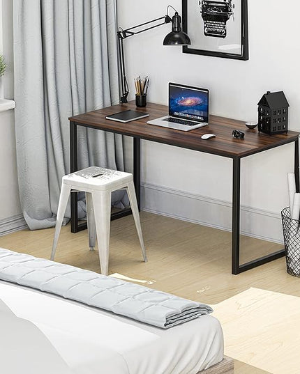 SHW Mission 40-Inch Home Office Computer Desk, Walnut