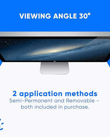 Ocushield 17” (5:4) Premium Anti Blue Light Screen Protector with Privacy Filter for Laptops and Computer Monitors - Anti-Glare - Easy Install - Anti-Fatigue (338 x 271 mm)