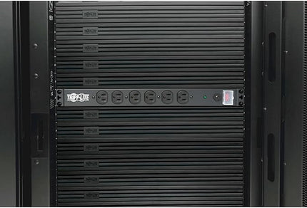 Tripp Lite 14-Outlet Rack Mount Surge Protector Power Strip PDU, 15A, 120V, 3000 Joules, 15ft Cord with 5-15P Plug, 1U Horizontal Rack Mount, Lifetime Manufacturer's Warranty (DRS-1215)