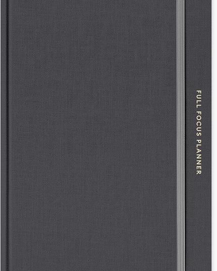 Full Focus Gray Linen Planner by Michael Hyatt - The #1 Daily Planner to Increase Focus, Eliminate Overwhelm, and Achieve Your Biggest Goals - Hardcover