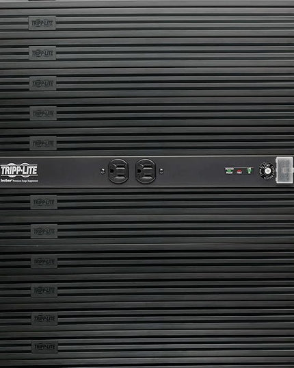 Tripp Lite 12-Outlet Rackmount PDU Isobar Surge Protector Power Strip, 20A, 3840 Joules, 15ft Cord with 5-20P Plug, 1U Rack-Mount, Lifetime Manufacturer's Warranty & $25,000 Insurance (IBAR12-20ULTRA)