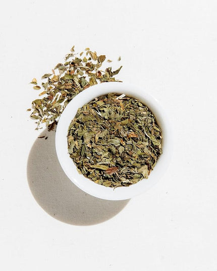 Art of Tea | Organic Pacific Coast Mint (Naturally Caffeine Free) | 50 Eco Friendly Pyramid Peppermint Tea Bags | Herbal Tea Bags