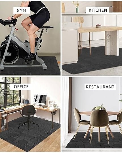 Office Chair Mat for Hard Floor, 48x36 inches Computer Chair Mat, Multi-Purpose Desk Floor Protector for Work, Home, Gaming