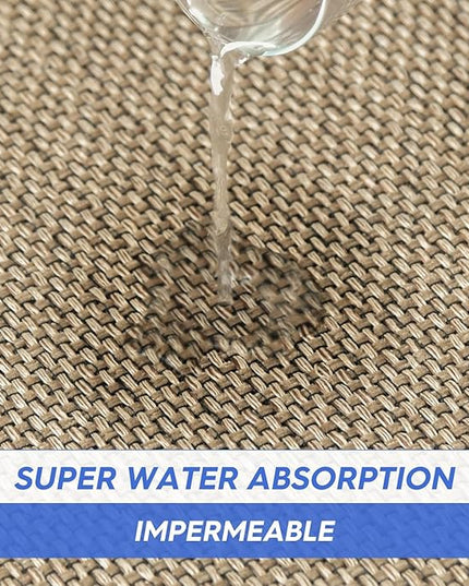 Artoid Mode Washable Non-Slip Rubber Backing Kitchen Rugs Doormat, Absorbent Kitchen Floor Mats in Front of Sink Kitchen Mats for Floor Home Decor 24x72 Inch