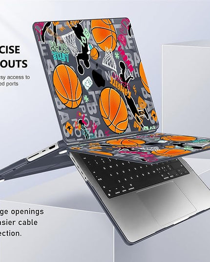 May Chen Case for MacBook Pro 14 inch, Models A2442 A2779 A2918 A2992 A3401 A3185 A3112 A3434, M1 M2 M3 M4 M5 Chip (2021-2025 Release), Plastic Hard Shell Case with Keyboard Cover, Boy Baseball