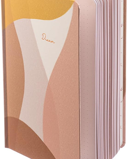 DIVERSEBEE Hardcover Dotted Journal Notebook, Medium A5 (5.8 x 8.3 inches), 192 Pages, Thick Paper, Aesthetic Journals for Writing, Office School Bible Journaling Supplies, Bible Accessories