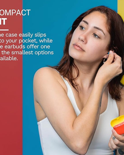 JLab Go Pop+ True Wireless Bluetooth Earbuds & Charging Case - Confetti, App Support, Dual Connect, IPX4 Sweat Resistance, Bluetooth 5 Connection, 3 EQ Sound Settings Signature, Balanced, Bass Boost