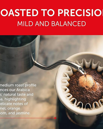 illy Ground Drip Coffee, Classico Medium Roast, 100% Arabica, Premium Italian Coffee, Pre-Ground for Drip Brewers, 8.8 oz, 6 Pack