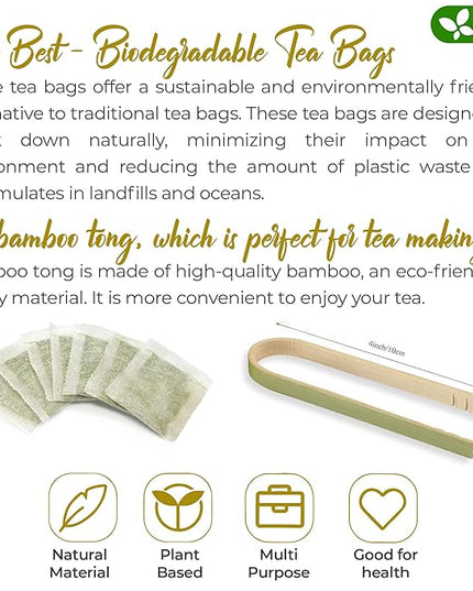 FreshDrinkUS, 150 Premium Ginger Tea Bags, Non GMO, 100% Natural & Pure from Ginger Root, Root Herbal Tea. No Sugar, No Caffeine, No Gluten, Vegan. Support Stronger Digestion, Pleasantly Spicy & Warming