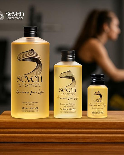 SevenAromas Hotel Scent Diffuser Oil, Luxury Hotel-Inspired Essential Oil for Aromatherapy & HVAC Diffusers – Premium Dropper Bottle - 145 ml 5 FL oz (Green Bamboo Soft)