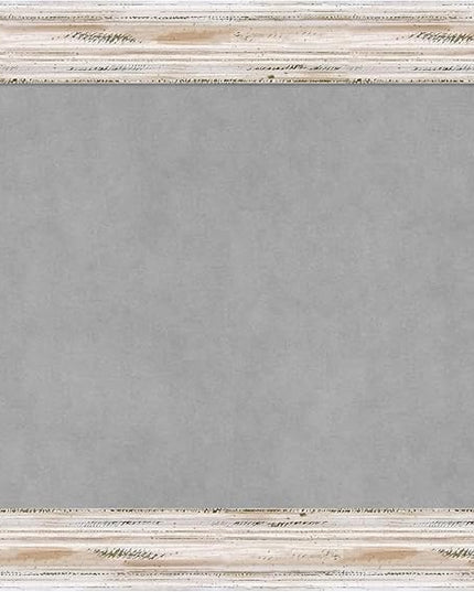 Amanti Art White Framed Magnetic Board 21x25 Small Vision Board for use with Magnets, 100% Metal Sheet to Display Items as Office Decor or for Home Organization in mudroom, Kitchen or Kids Room