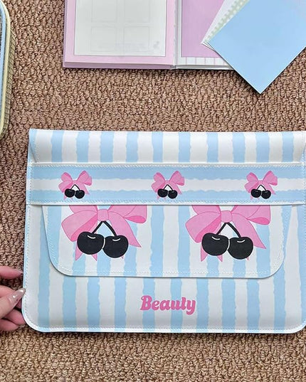 PU Leather Laptop Sleeve Laptop Tablet Sleeve Case Suitable for 13.3inch (style1)