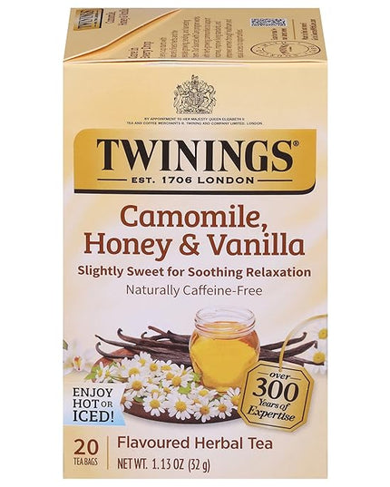 Twinings Tea Chamomile Honey and Vanilla Tea, 20 ct
