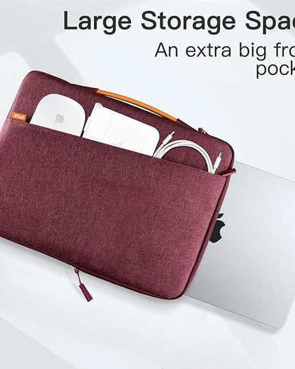 JETech Laptop Sleeve for 13-14Inch MacBook Air/Pro (M5/M4/M3/M2/M1,2020-2025), Waterproof Bag with Portable Handle and Pocket