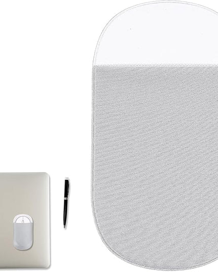 Universal Laptop Mouse Holder, Stick-On Mouse Pouch, Reusable Mouses Pouches, Mouses Storage Bags for Laptop, Office Home Computer Pads Wrist Rests, Mice