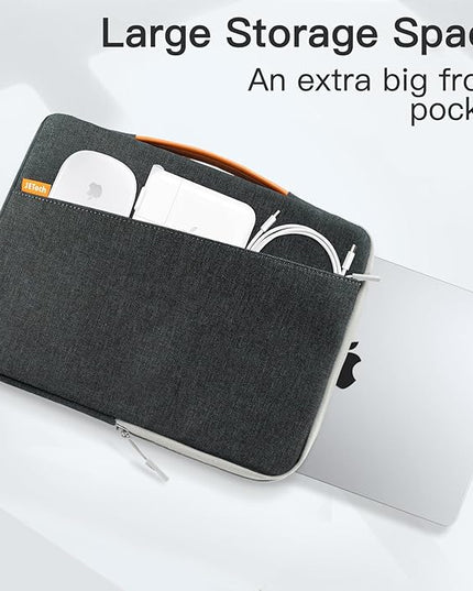 JETech Laptop Sleeve for 13-14Inch MacBook Air/Pro (M5/M4/M3/M2/M1,2020-2025), Waterproof Bag with Portable Handle and Pocket
