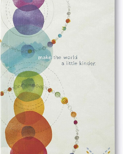 Compendium Softcover Journal - Make the World a Little Kinder. – A Write Now Journal with 128 Lined Pages, 5″W x 8″H