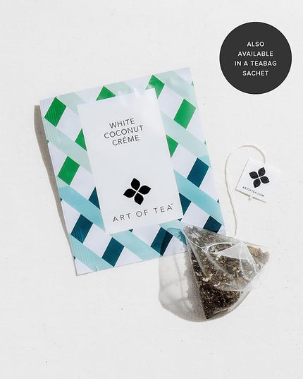 Art of Tea | White Coconut Crème 1.5oz | Artisan Loose Leaf Tea Tin