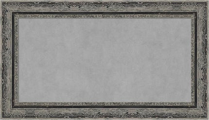 Amanti Art Black Framed Magnetic Board 16x28 Small Vision Board for use with Magnets, 100% Metal Sheet to Display Items as Office Decor or for Home Organization in mudroom, Kitchen or Kids Room