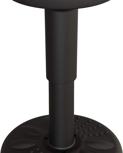 Studico ActiveChairs Adjustable Wobble Stool, Flexible Classroom Seating, Improves Focus, Posture and Helps ADHD/ADD, Sensory Chair, Active Fidget Chairs Adjusts from 16.65" to 23.75" Ages 13-18 Black
