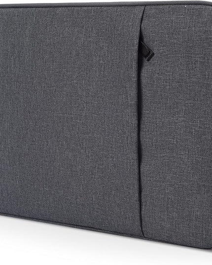 15 inch Laptop Sleeve Case for 2025 2024 MacBook Air 15 inch with Apple M2 M3 M4 Chip A2941 A3114 A3241, Water-Resistant Shockproof Carrying Bag Cover -Space Gray